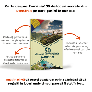 Cartea „50 de locuri incredibile din România”